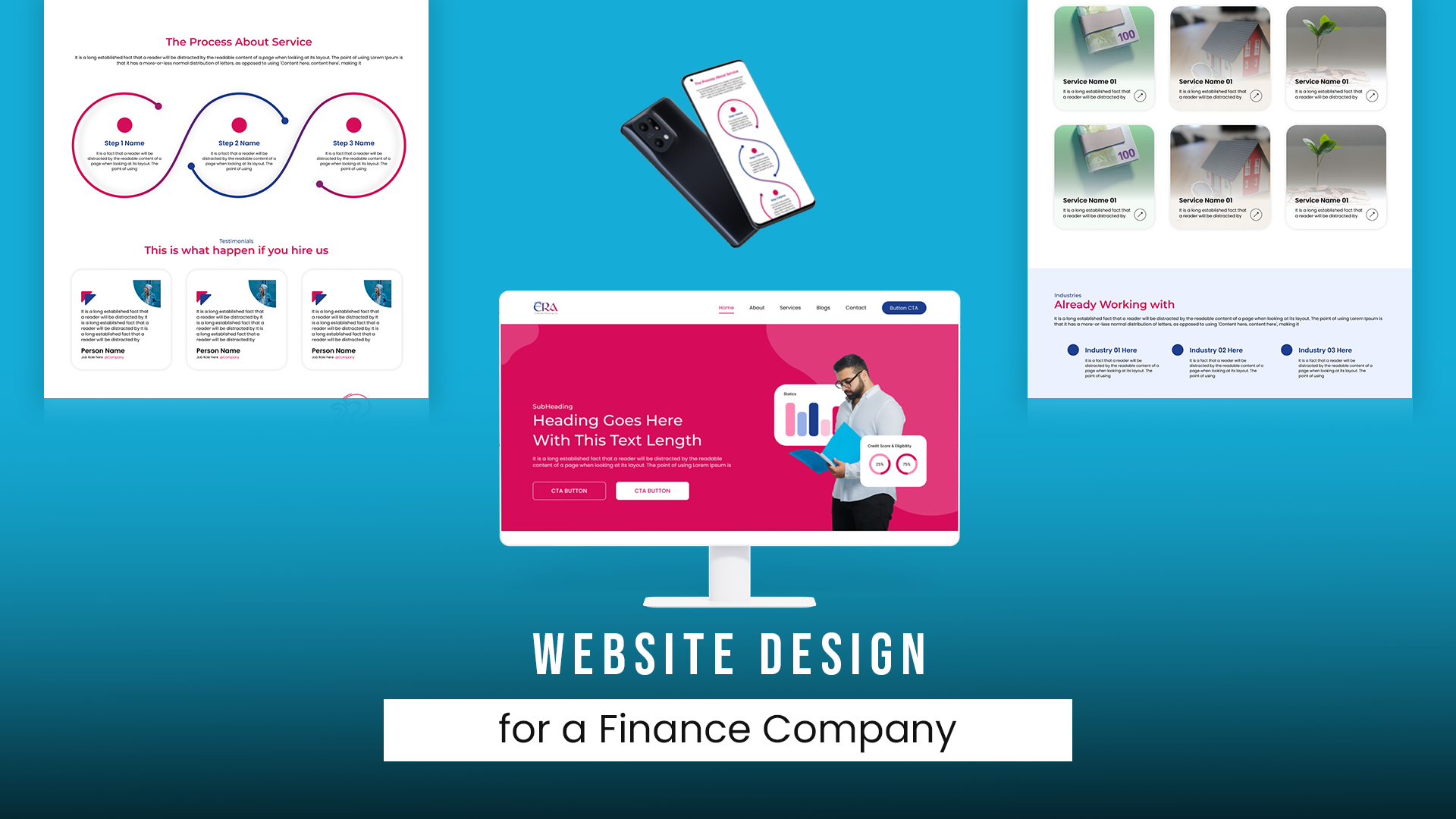 Project – Website Design For Finance Company, Ireland